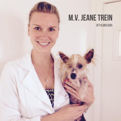 Jeane Train veterin&aacute;ria oftalmologia