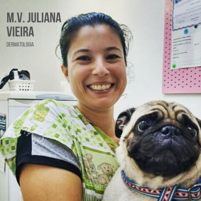Juliana Vieira dermatologia veterin&aacute;ria